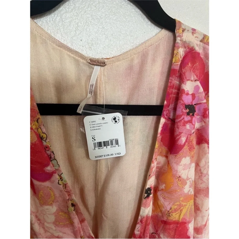 Free People ❥ Floral Mini Dress - Picture 6 of 8